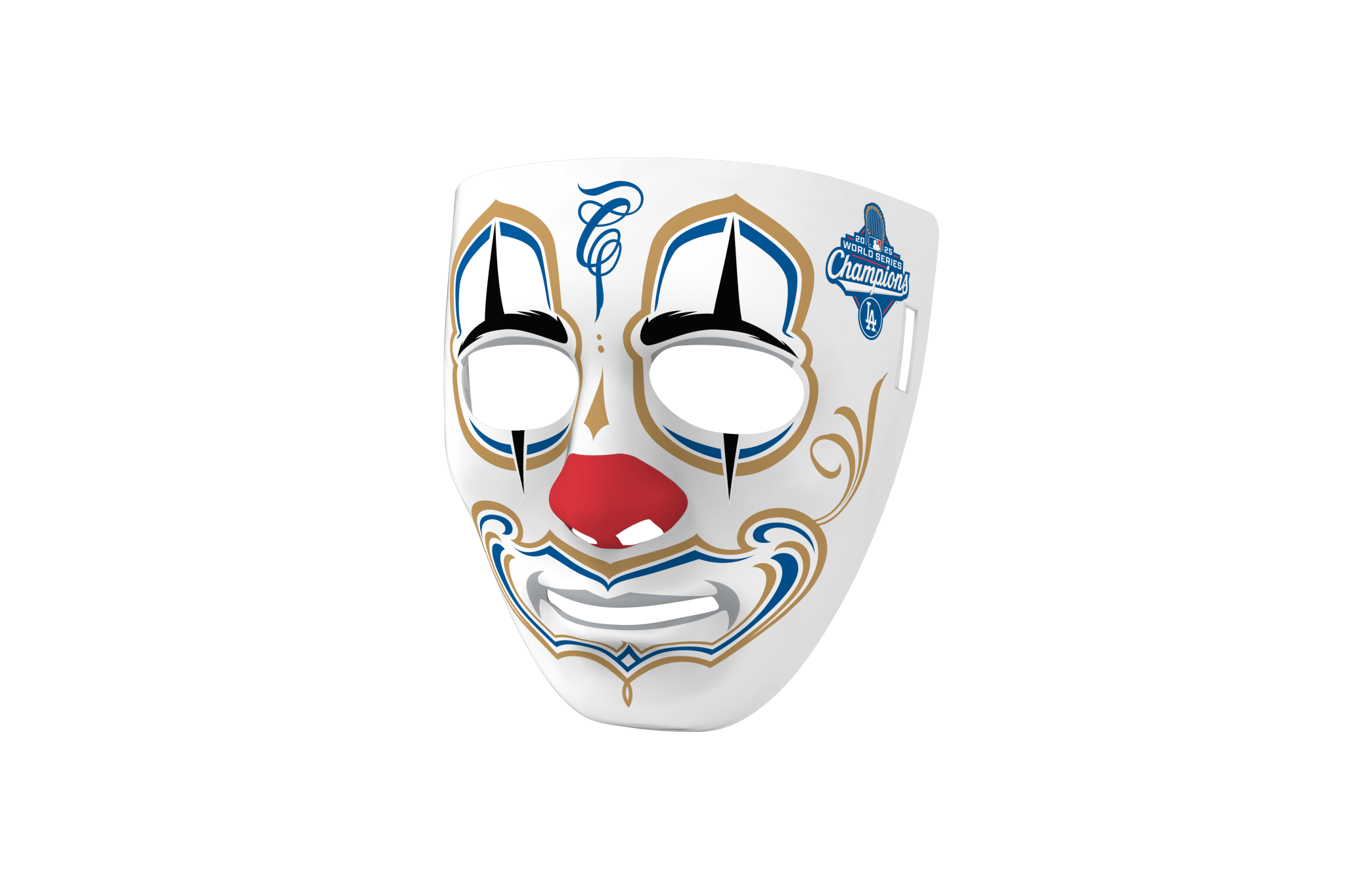 Mister Cartoon Clown Mask - Stadium Edition - World Series 2025 Champi Mister Cartoon Clown Mask - Stadium Edition - World Series 2025 Champi