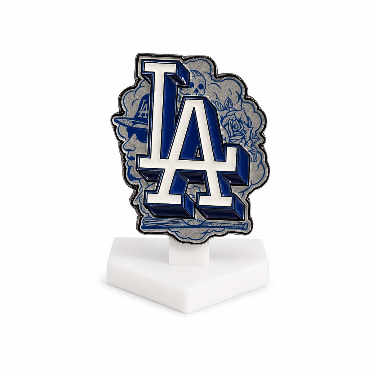 LA Dodgers x Mister Cartoon LA Logo Pin & Stand