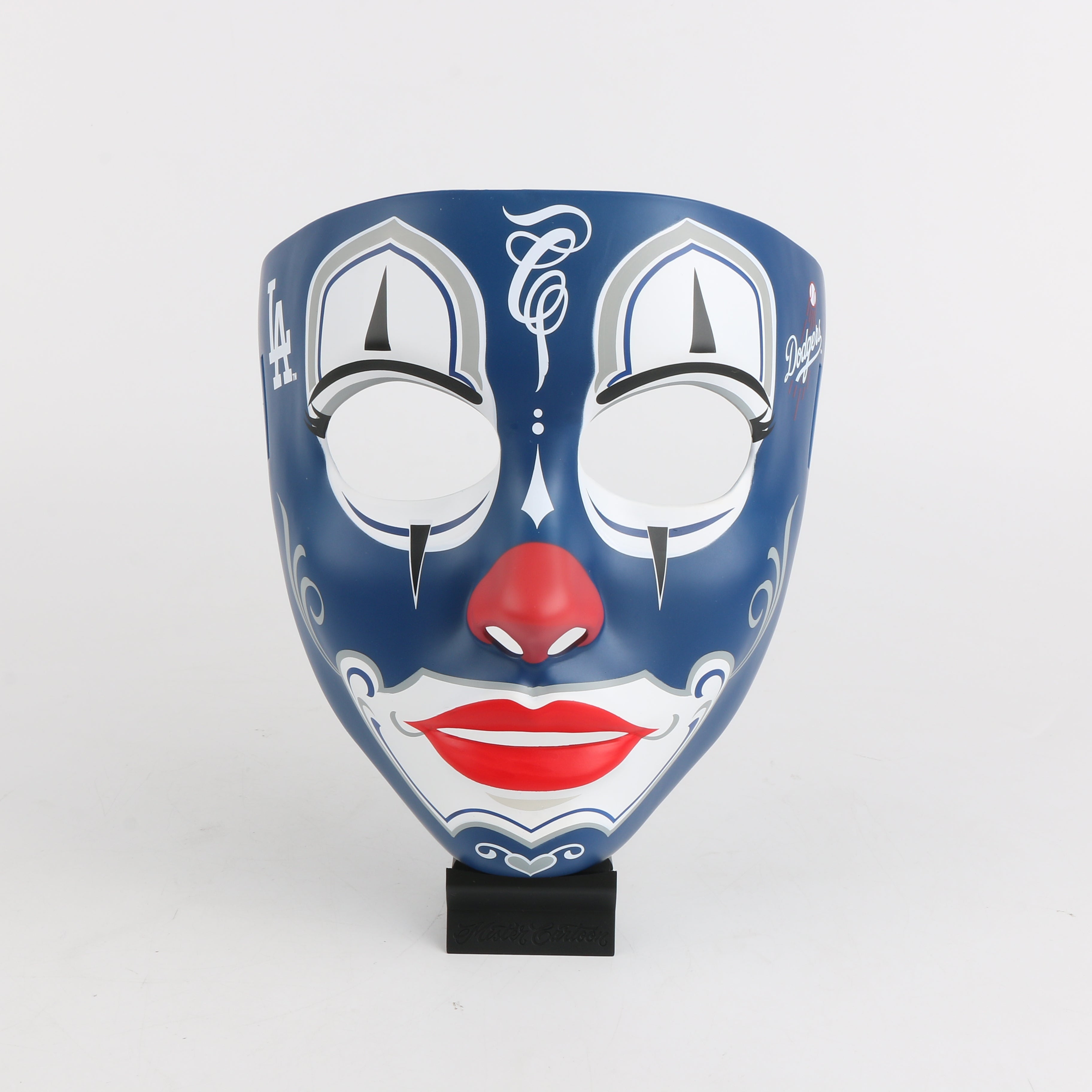 PRE-ORDER*** Los Angeles Dodgers™ x Mister Cartoon Clown Mask(Heart
