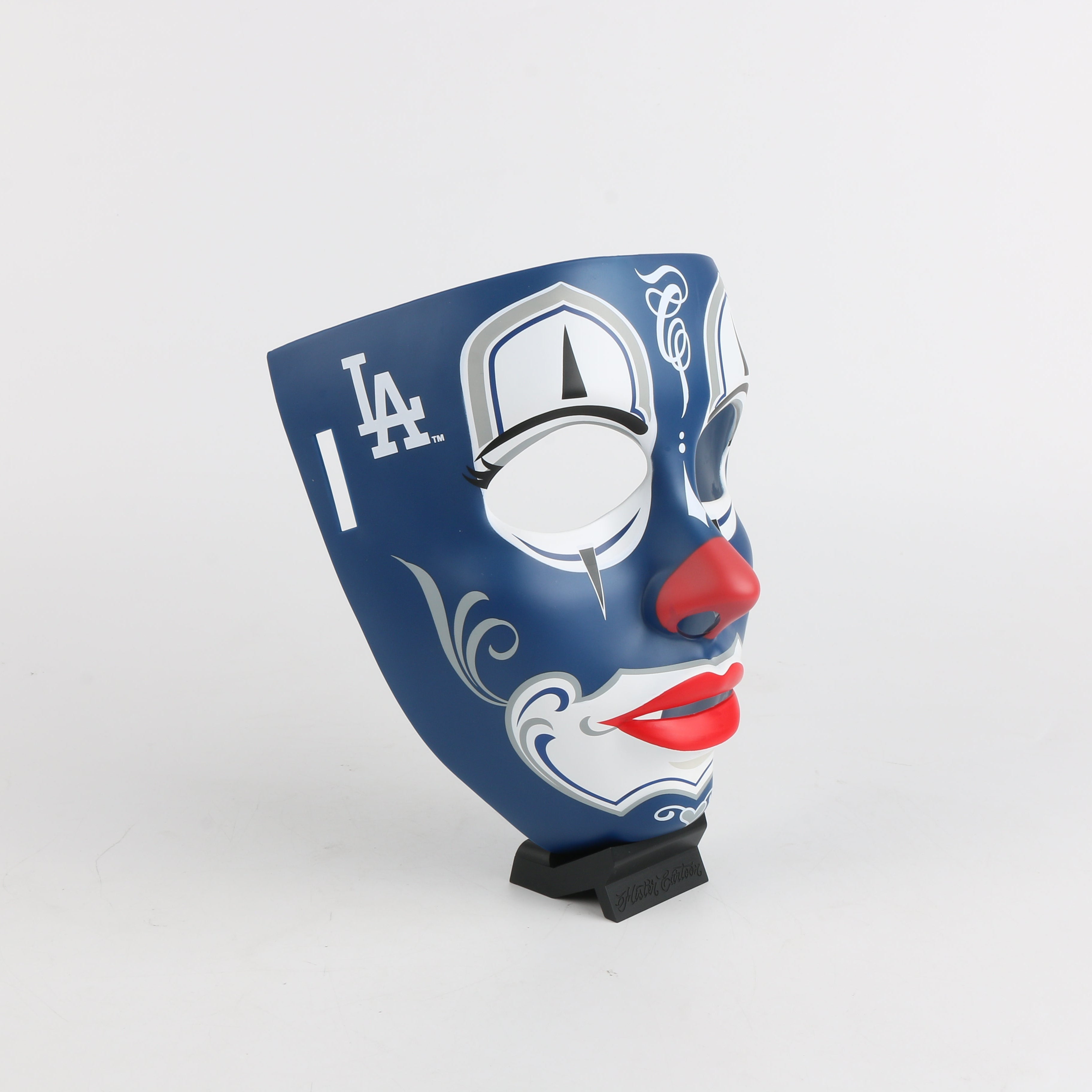 PRE-ORDER*** Los Angeles Dodgers™ x Mister Cartoon Clown Mask(Heart