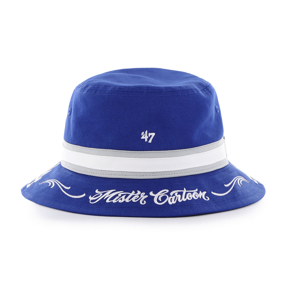 Los Angeles Dodgers x Mister Cartoon Royal Tattoo Bucket Hat