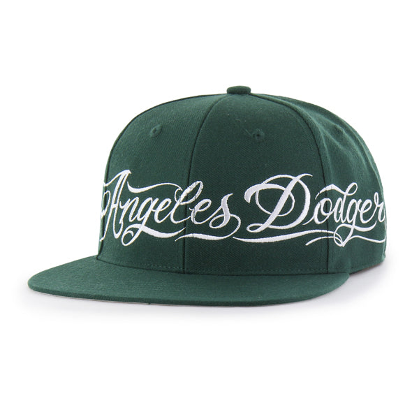 Los Angeles Dodgers Mister Cartoon Wrap Script '47 Captain - Green