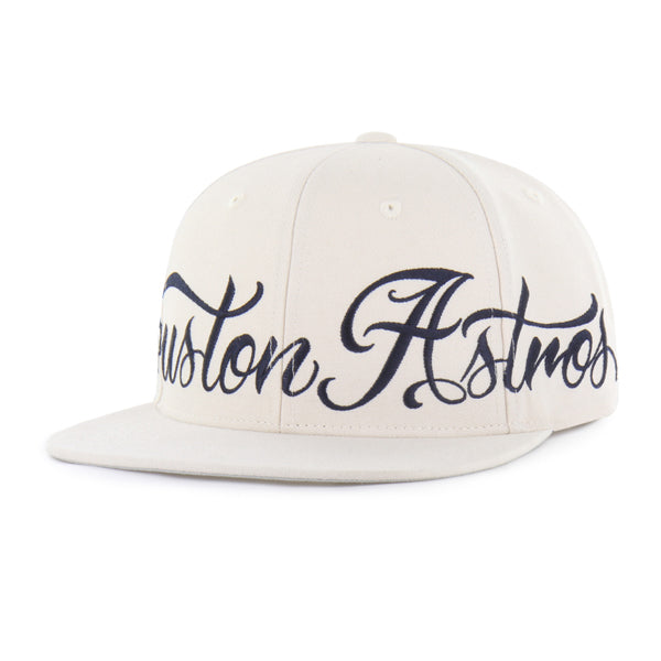 Houston Astros Mister Cartoon Wrap Script '47 Captain - Natural