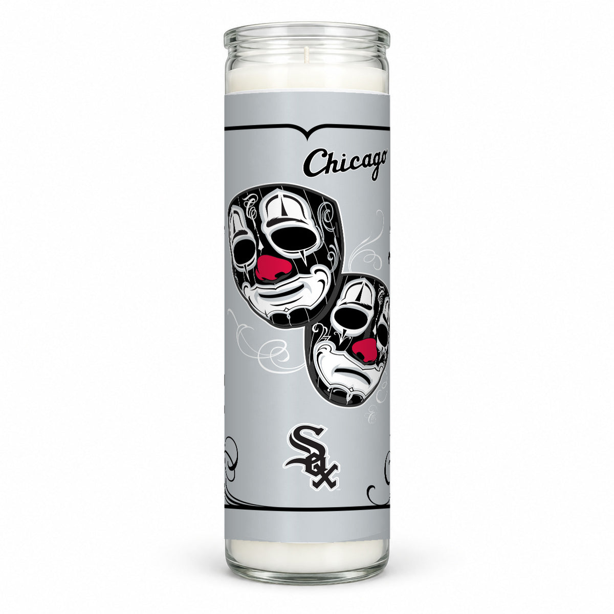 MLB® x Mister Cartoon Flow Mayor Veladora - Chicago White Sox