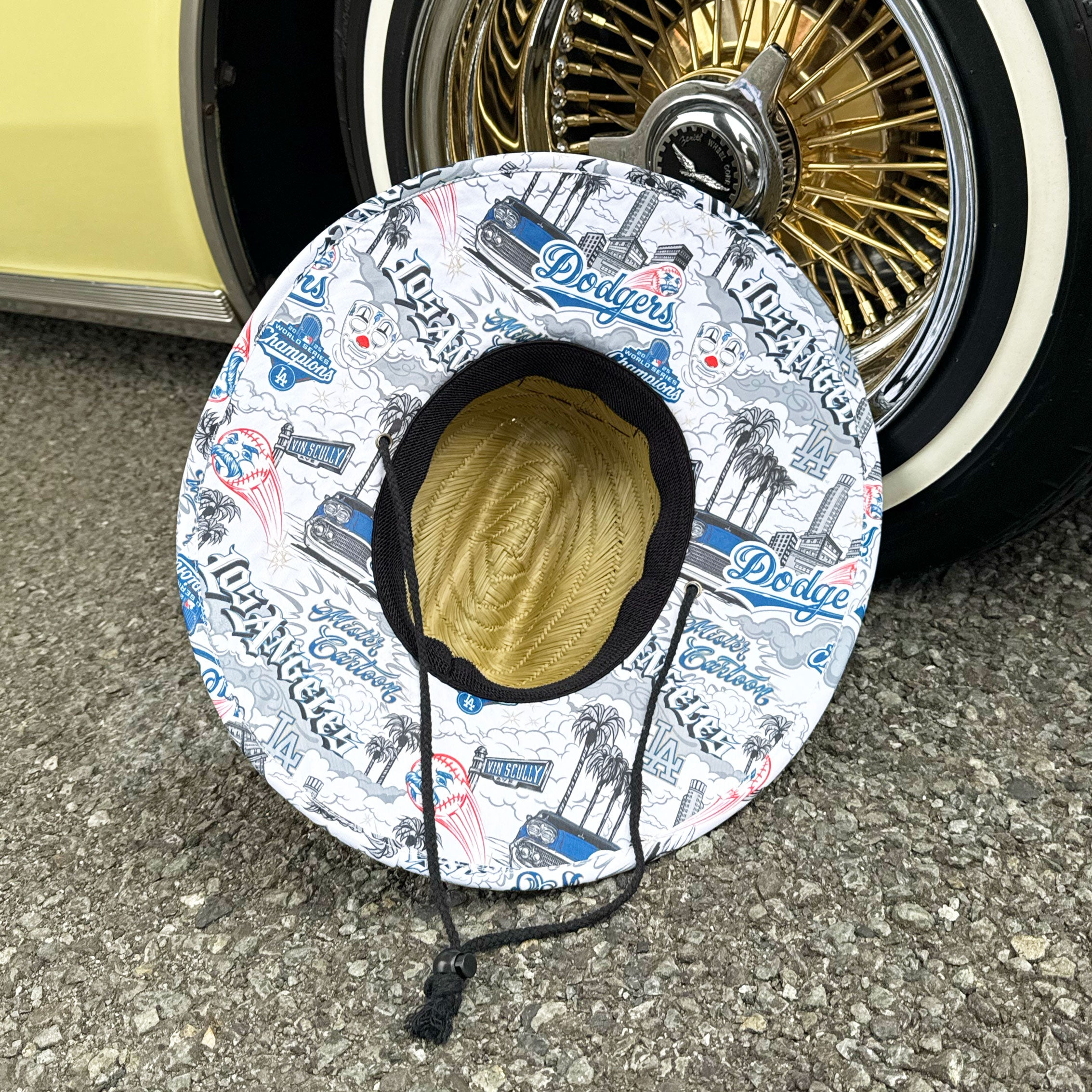 Reyn Spooner x Mister Cartoon LA Dodgers Sun Hat