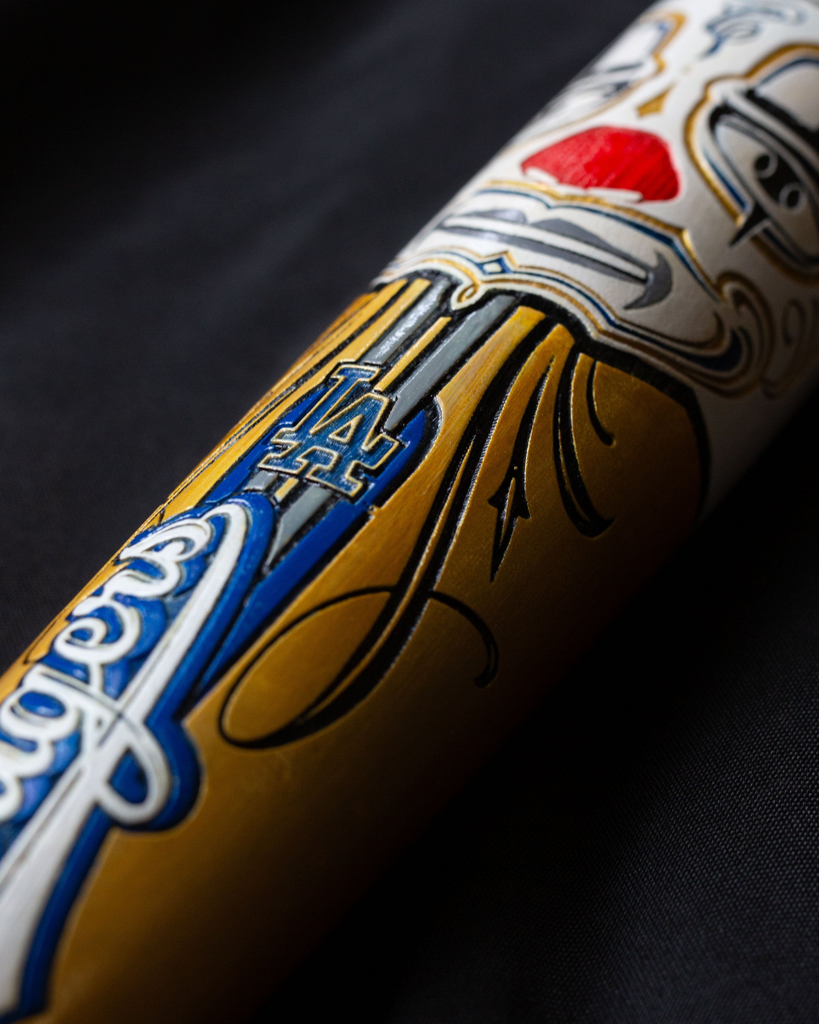 Mister Cartoon X Pillbox - Los Angeles Dodgers World Series 2025 Bat