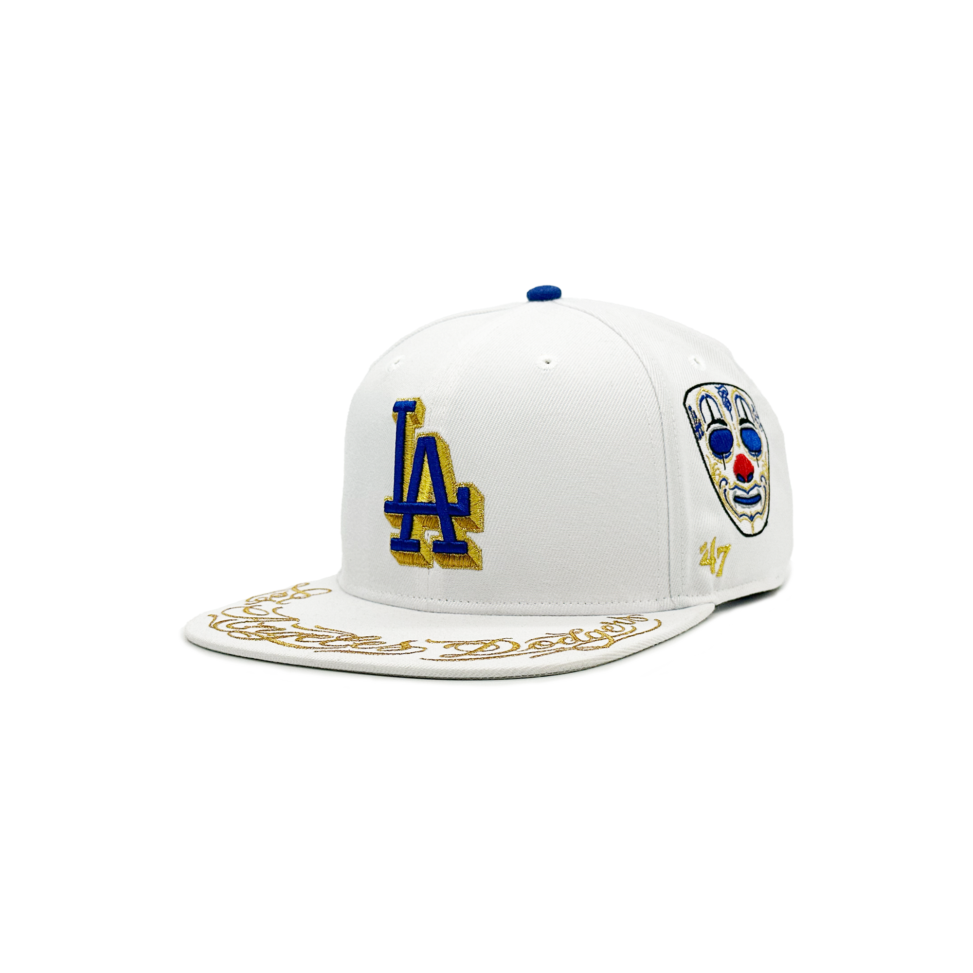 LA 0 CARTOON DODGERS Mister Cartoon CAP GRAFFITI Dodgers MR - x