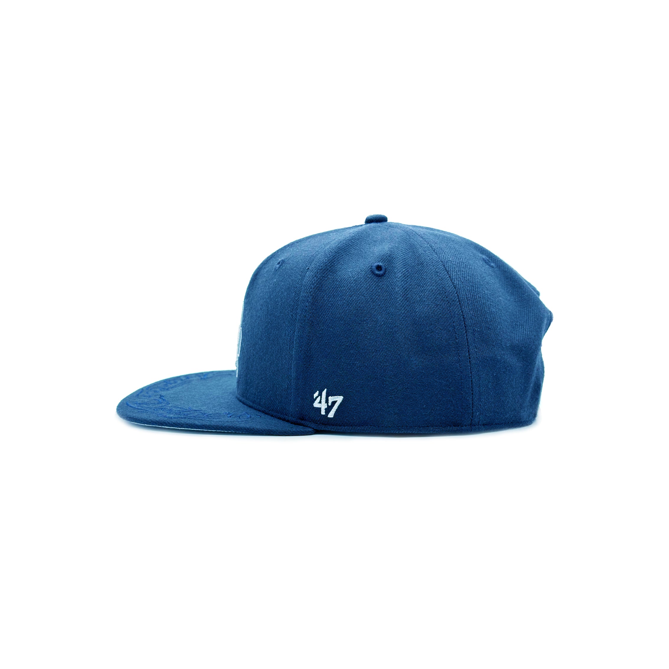 MR CARTOON LA DODGERS 47 GRAFFITI CAP 青 LA Dodgers x '47 Captain Cap - Navy