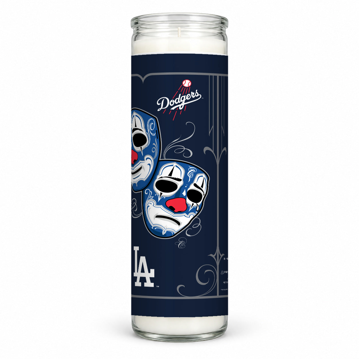 MLB® x Mister Cartoon Flow Mayor Candle - Los Angeles Dodgers