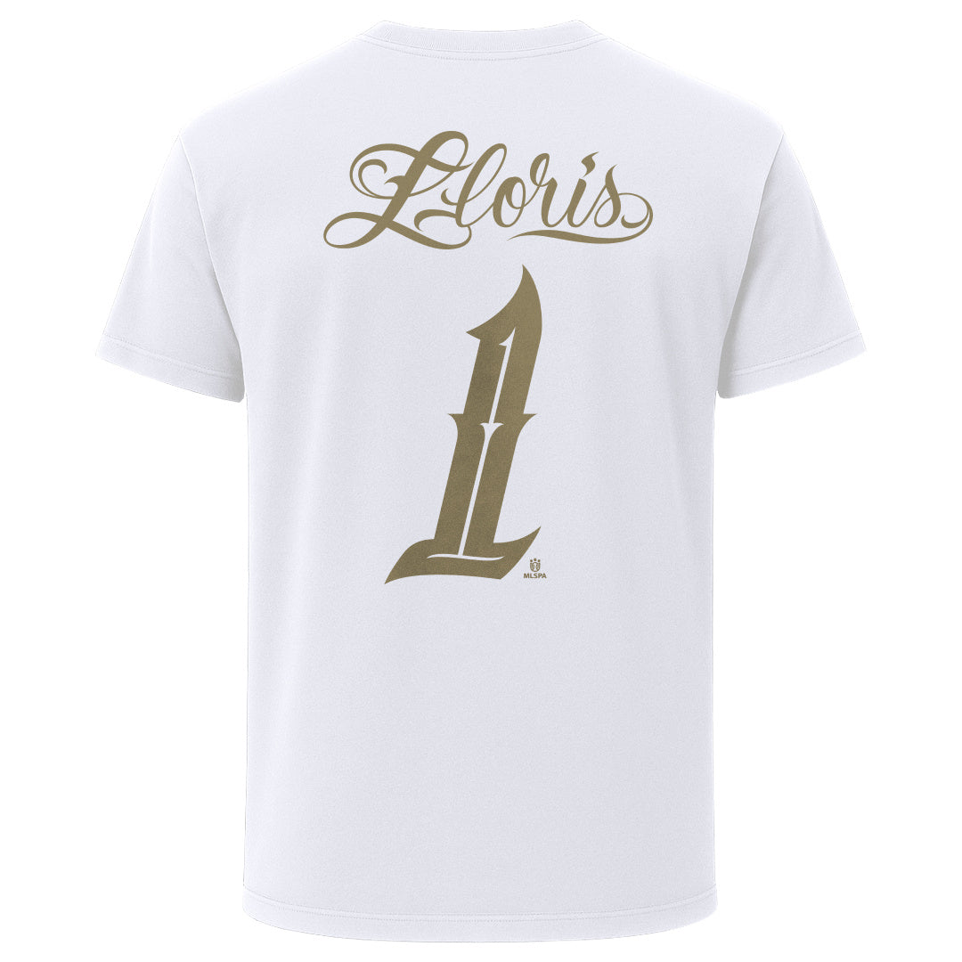 LAFC x Mister Cartoon Player N&N Shirt - Hugo Lloris #1 - White