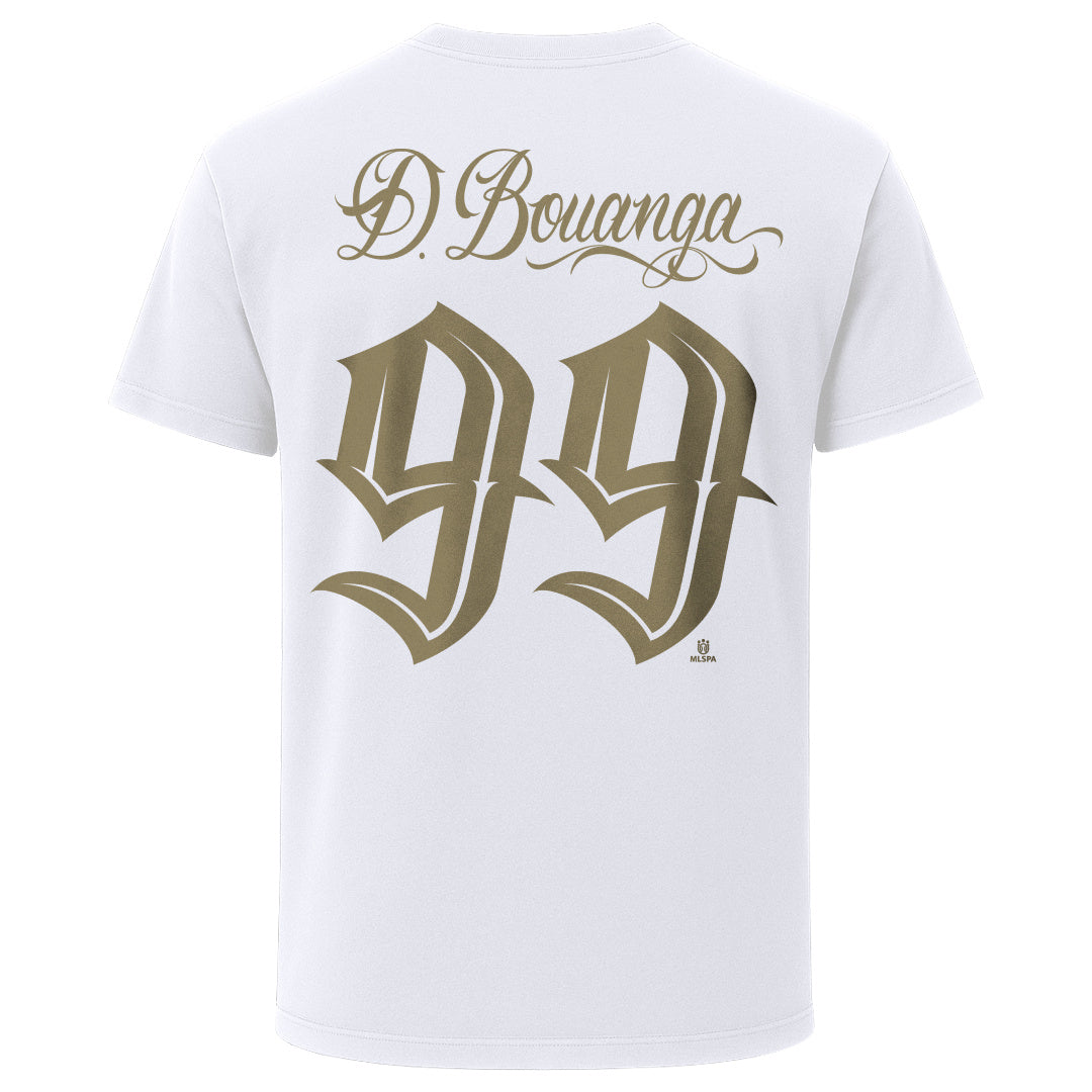 LAFC x Mister Cartoon Player N&N Shirt - Denis Bouanga #99 - White