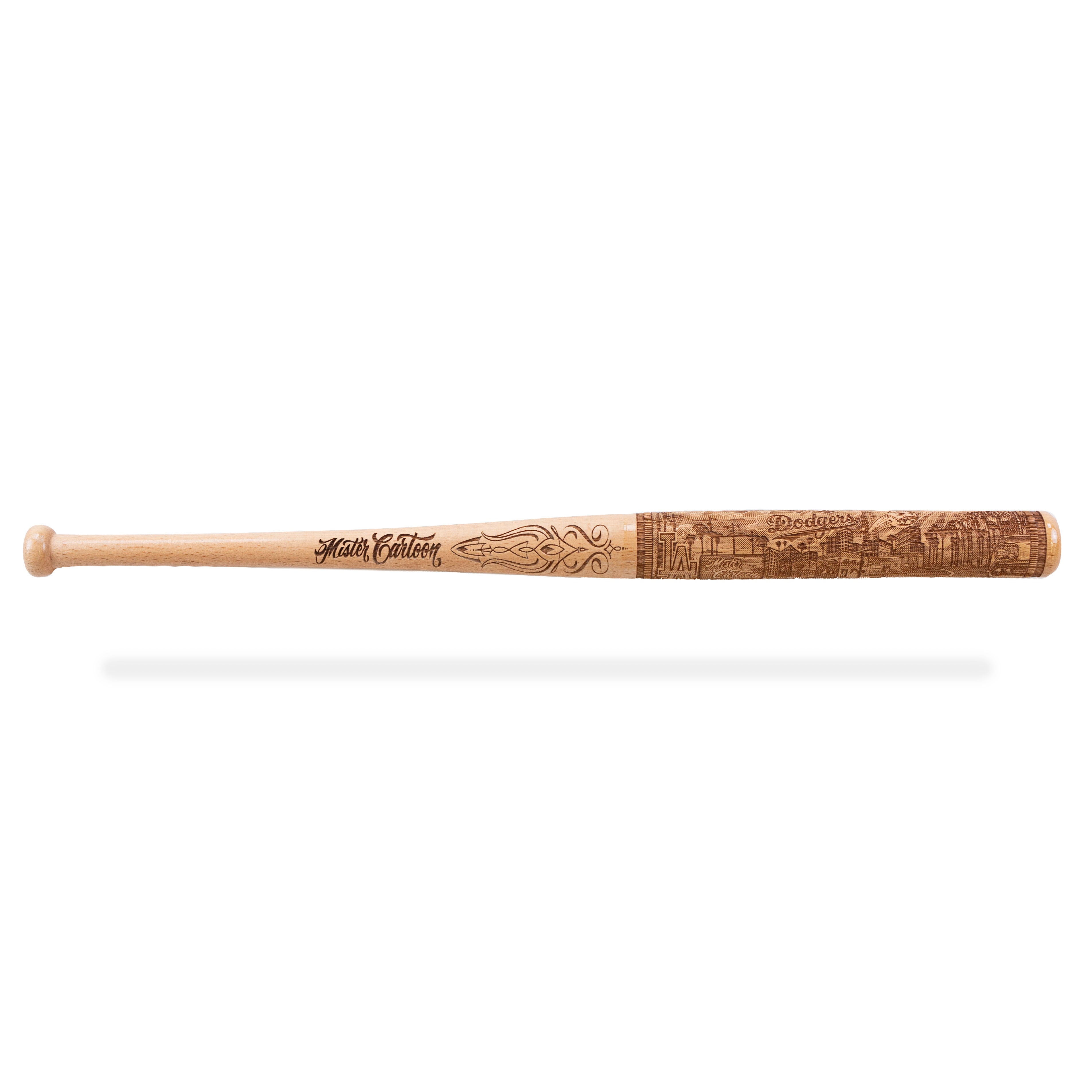 LA Dodgers x Mister Cartoon x Pillbox Mini Souvenir Collectors Bat 