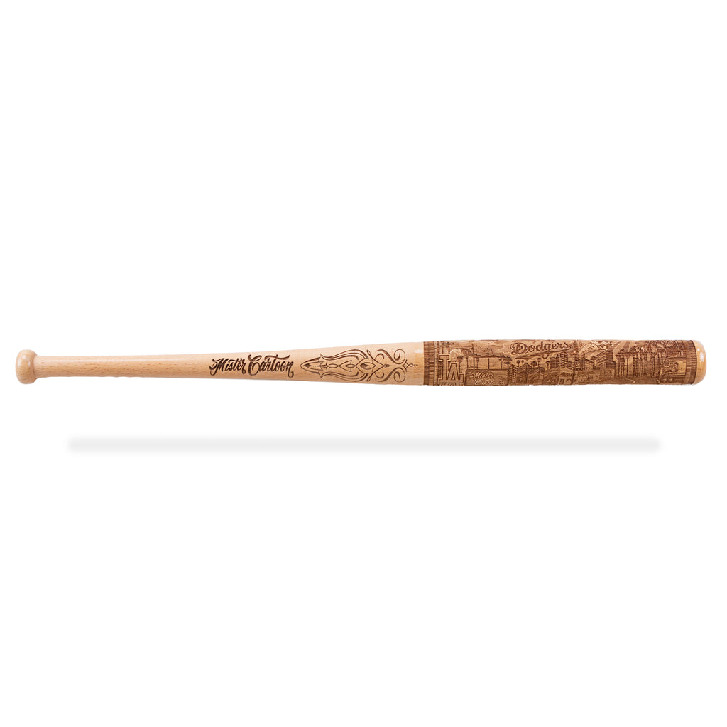 LA Dodgers x Mister Cartoon x Pillbox Mini Souvenir Collectors Bat