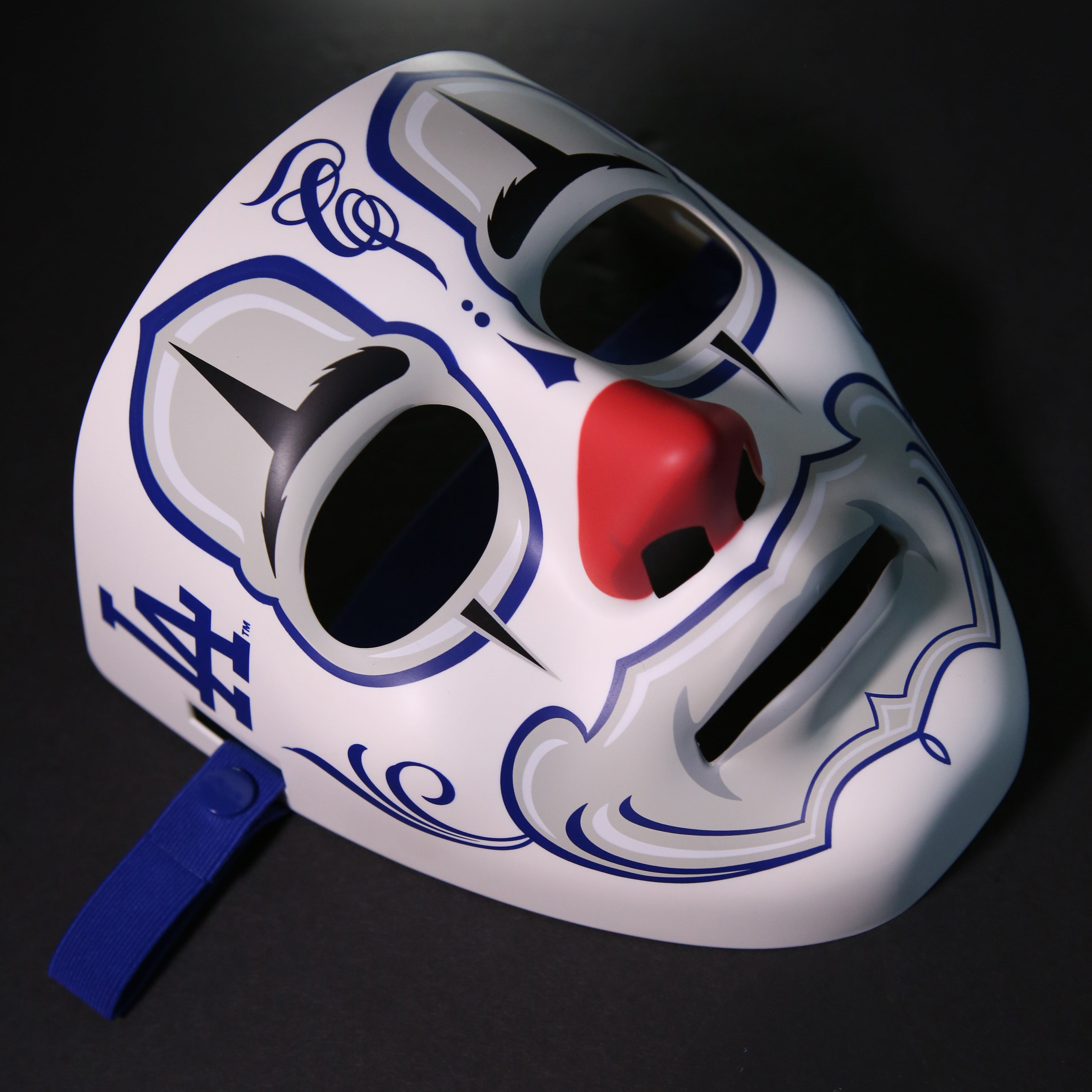 Mister Cartoon Clown Mask - Midnight Web