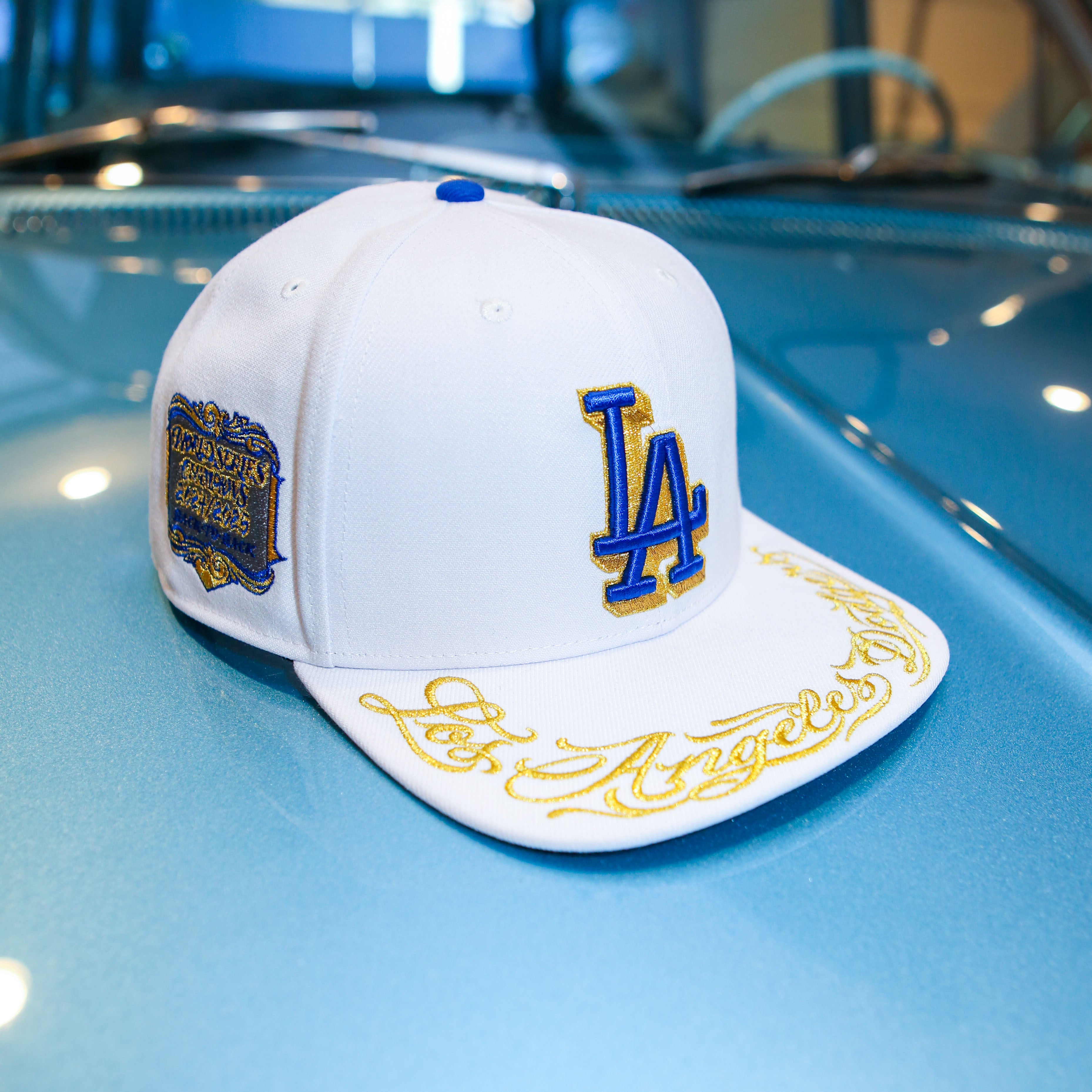 World Series Champions 2025 Mister Cartoon x '47 LA Dodgers Snapback C