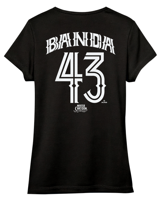 Anthony Banda - LA Dodgers x MC Black Ladies T-Shirt - Toons Mart