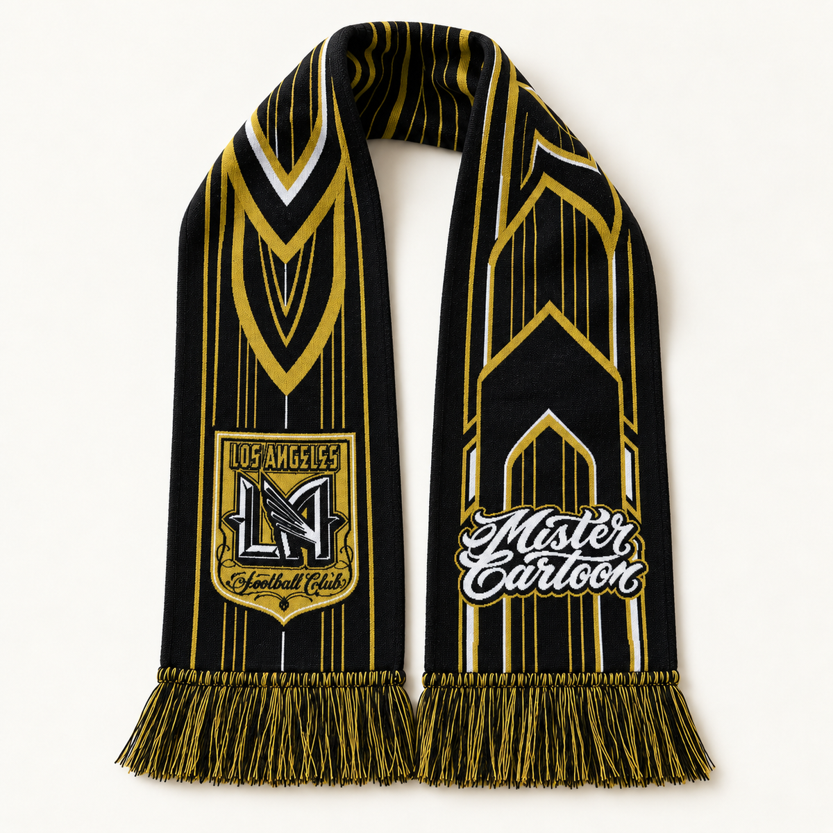 MLS Mister Cartoon - LAFC Scarfc
