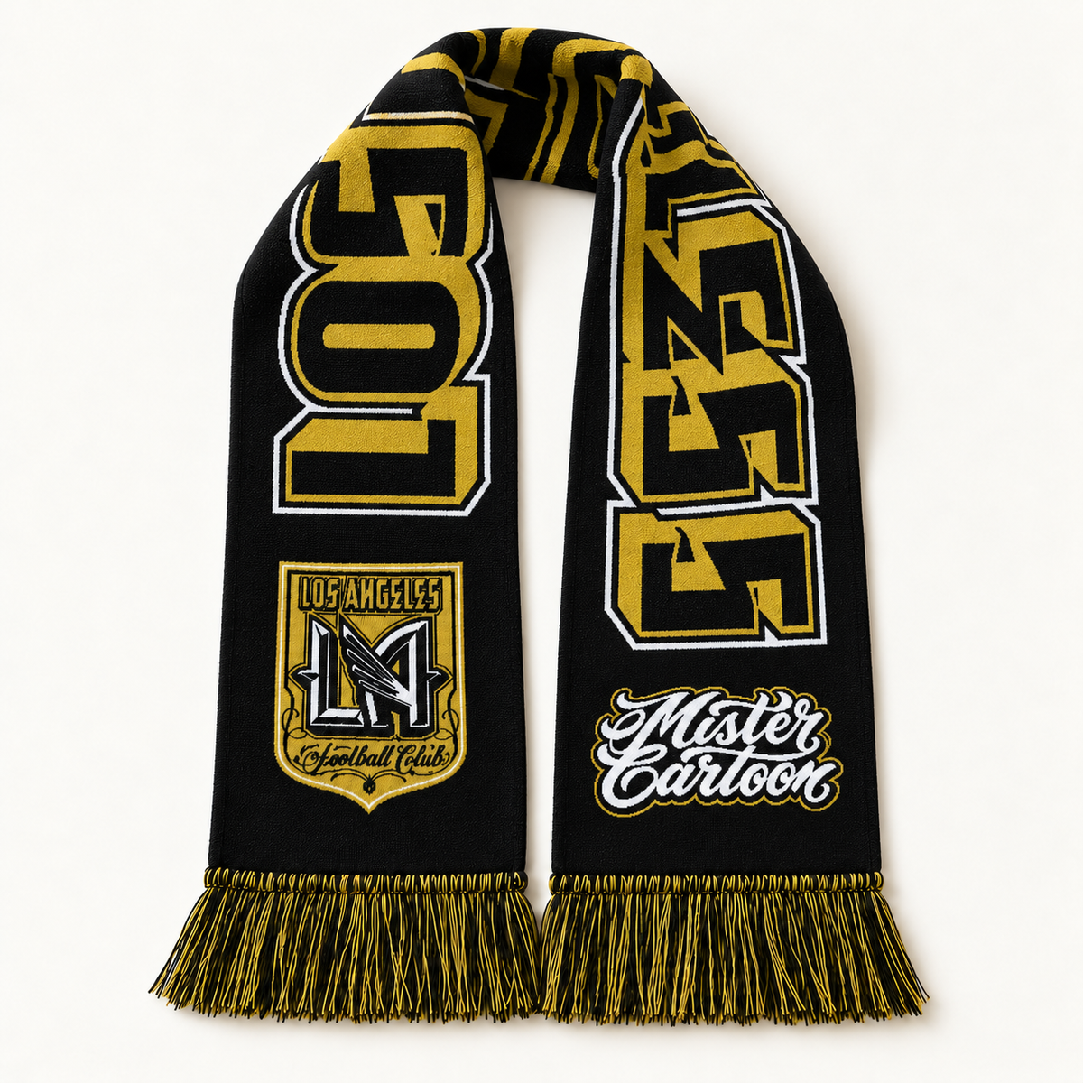 MLS Mister Cartoon - LAFC Scarfc