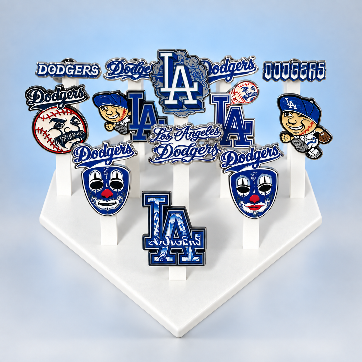 Mister Cartoon Los Angeles Dodgers Pin Collection 1
