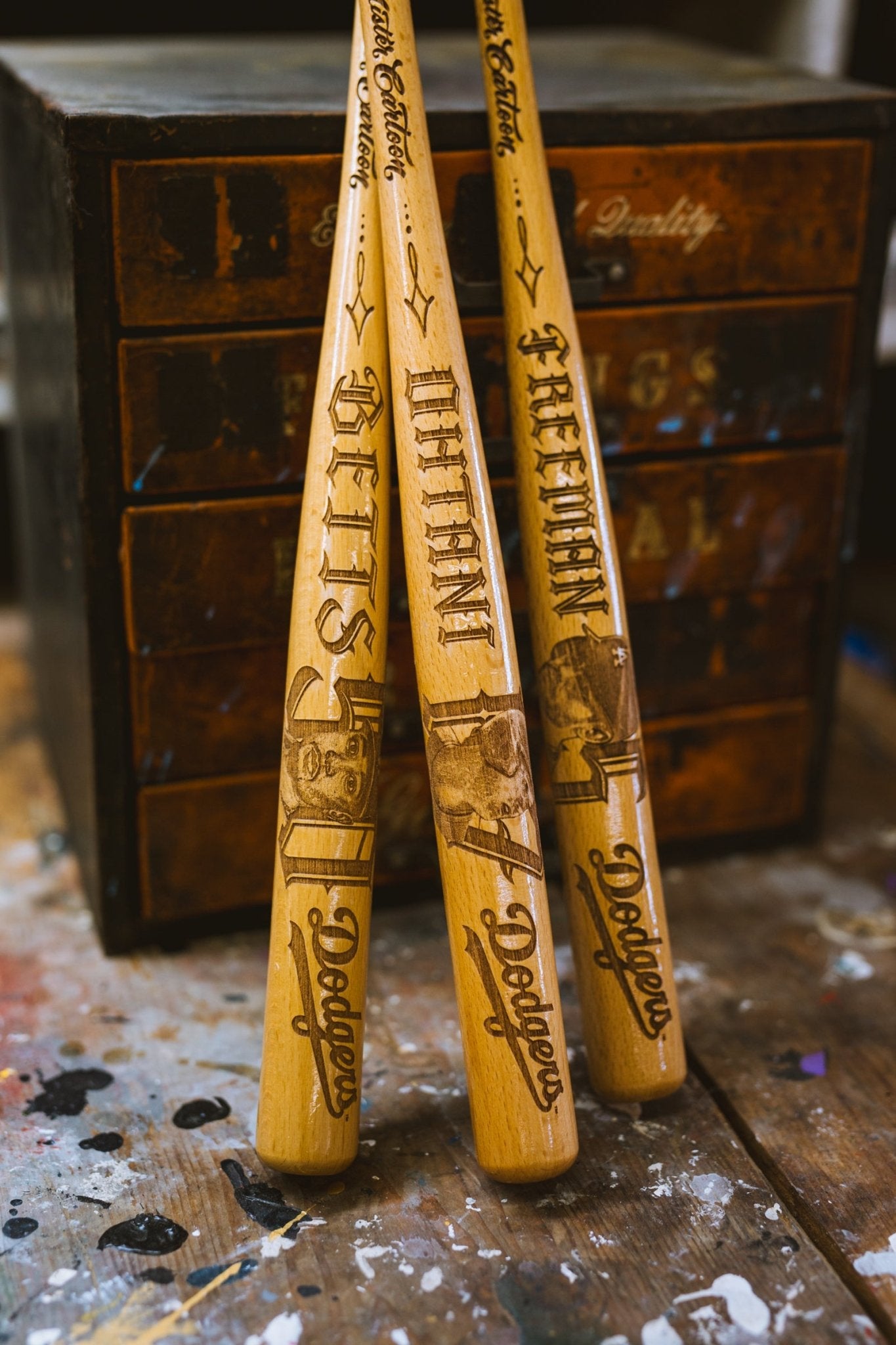 Freddie Freeman x LA Dodgers x Cartoon Pillbox Mini Souvenir Collector