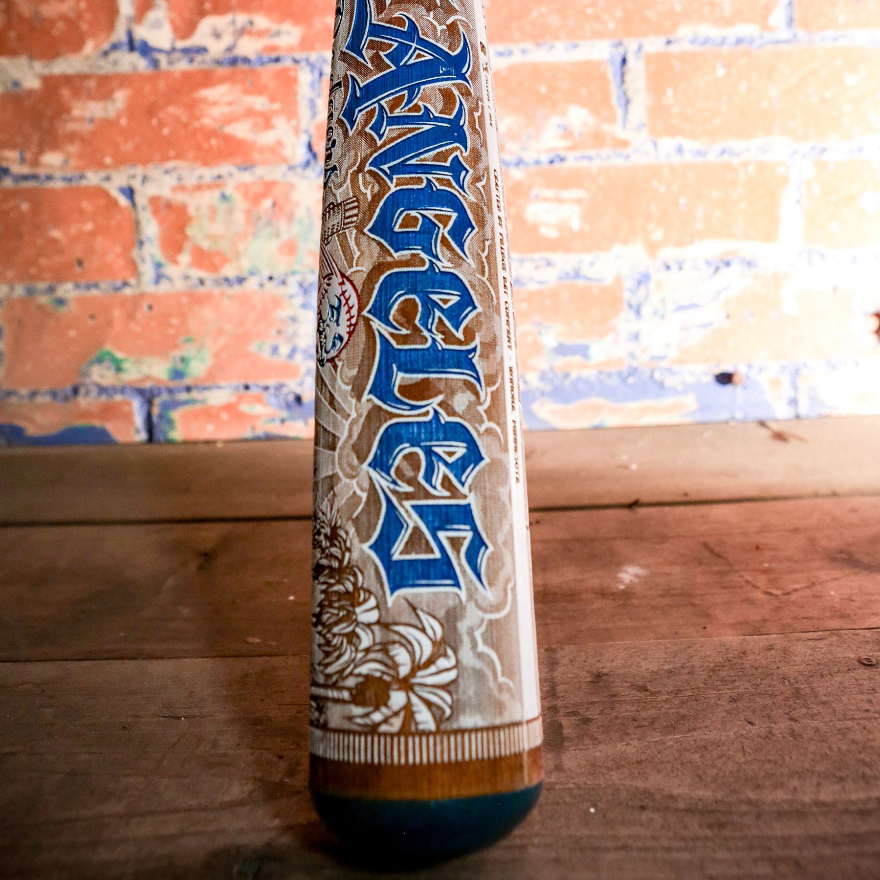 LA Dodgers x Mister Cartoon x Pillbox Full-Size Hand Painted Numbered