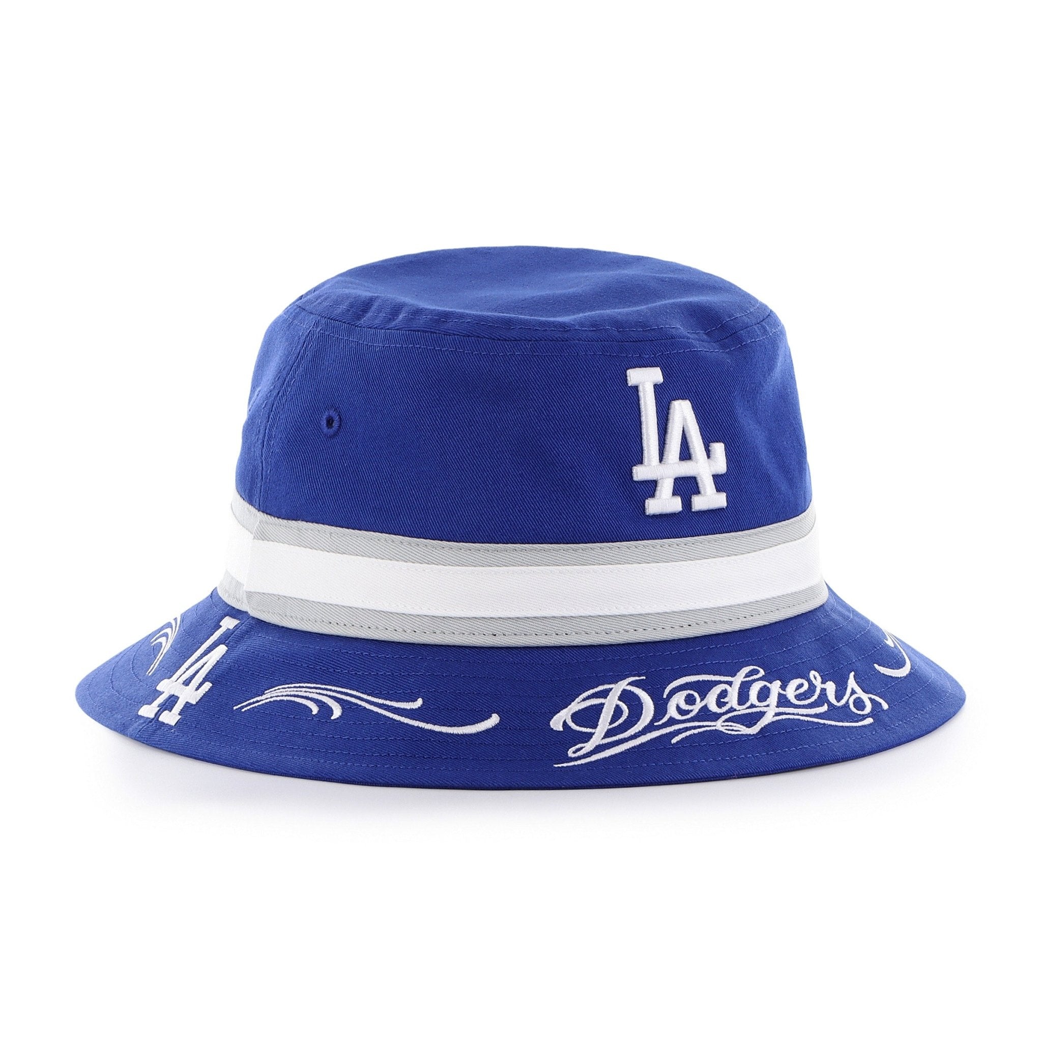 Los Angeles Dodgers x Mister Cartoon Royal Tattoo Bucket Hat