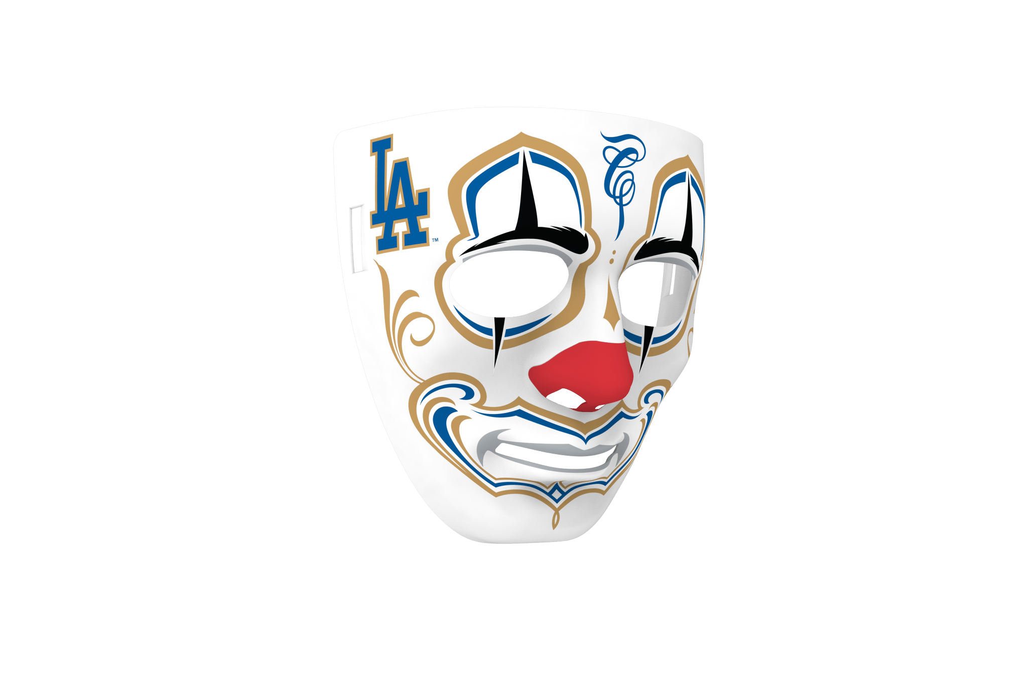 Mister Cartoon Clown Mask - Stadium Edition - World Series 2025 Champions Los Angeles Dodgers - Toons Mart