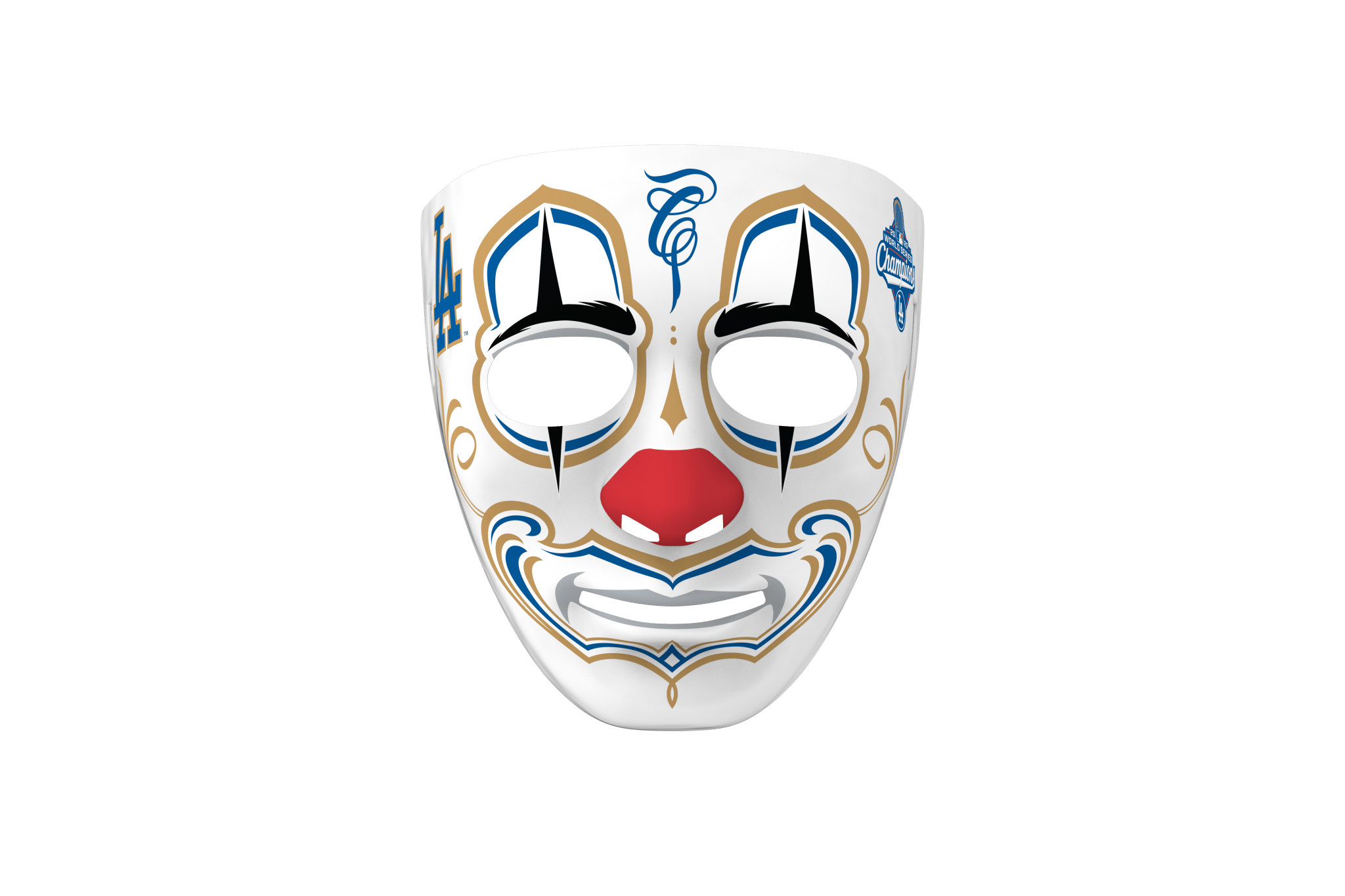 Mister Cartoon Clown Mask - Stadium Edition - World Series 2025 Champi Mister Cartoon Clown Mask - Stadium Edition - World Series 2025 Champi