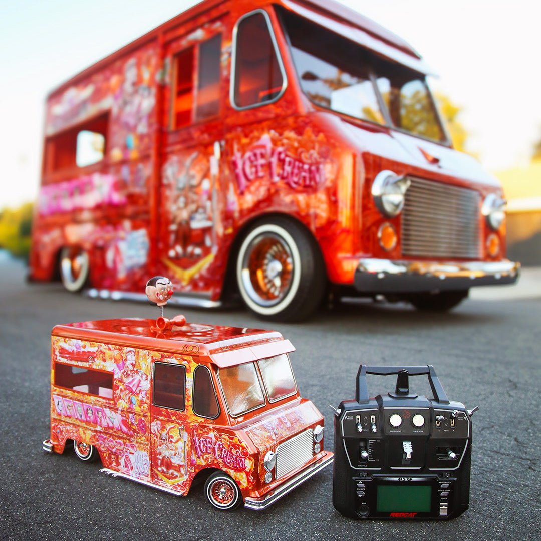 新品未開封　mistercartoon icecream truck ラジコン PRE-ORDER - Mister Cartoon Ice Cream Truck RC Car x Redcat Racing