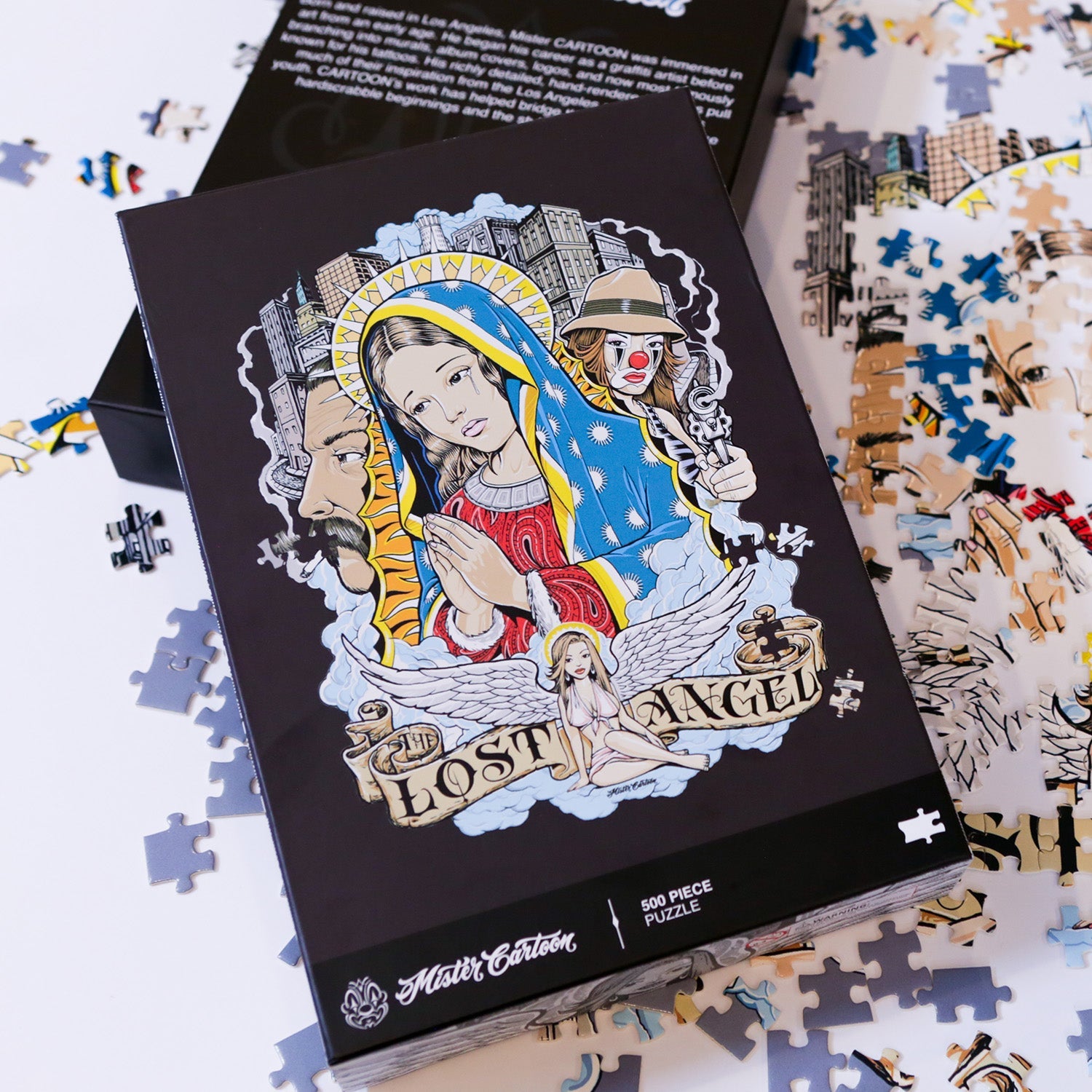 Mister cartoon puzzleセット+air freshener Mister Cartoon Puzzle - Bundle