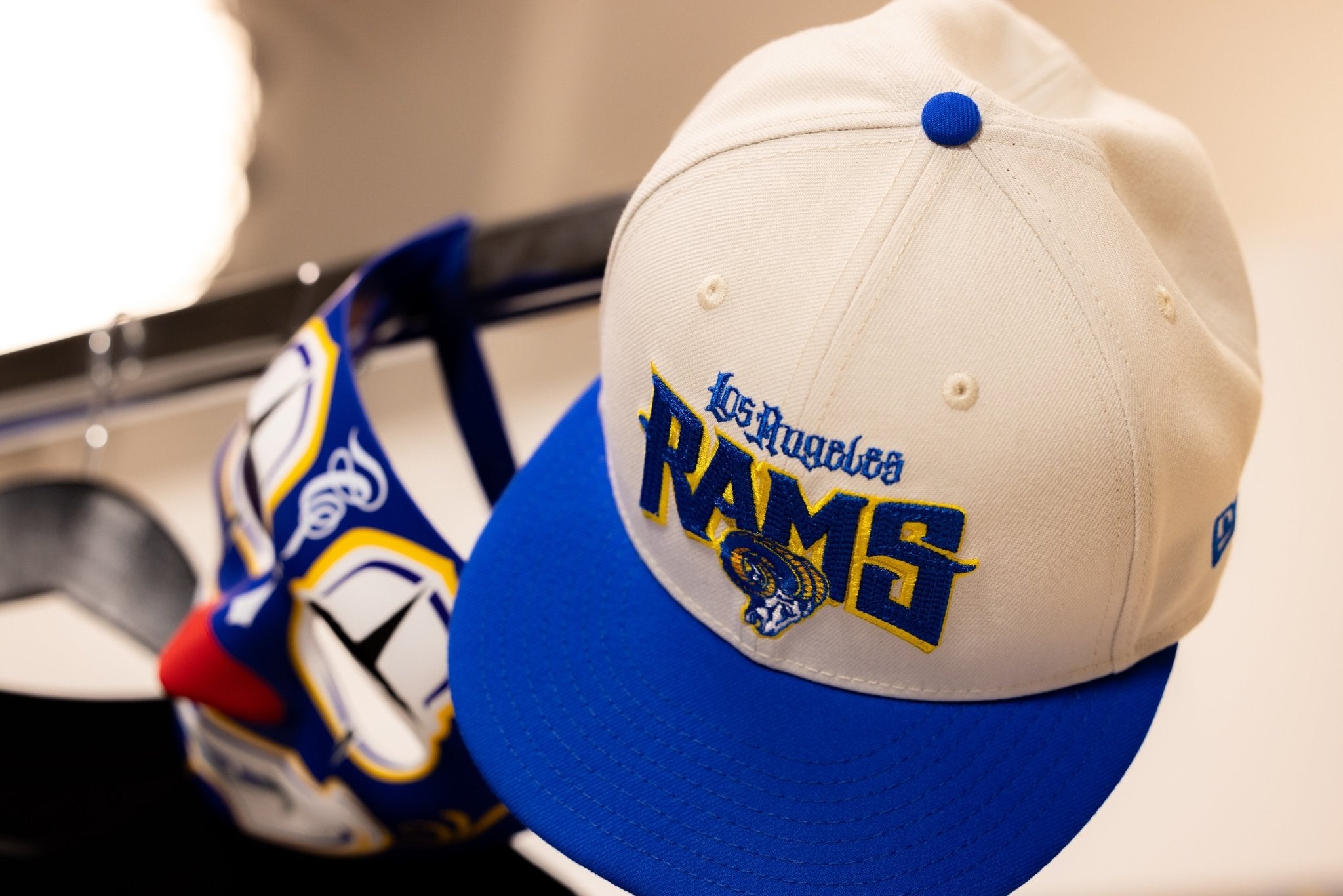 Mister Cartoon X LA Rams X New Era - Off White Team Hat