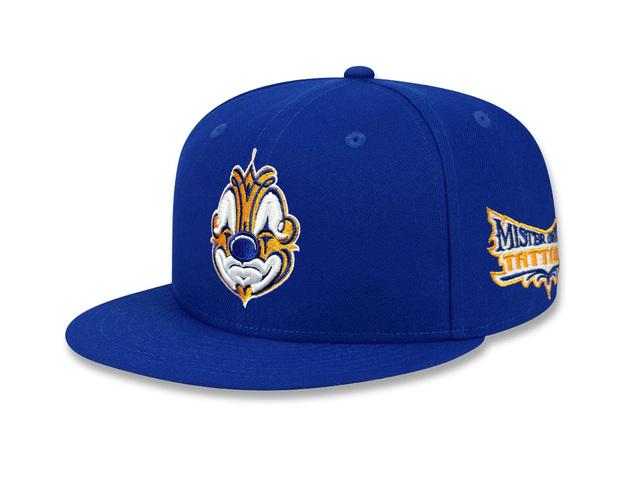 Mr.Cartoon Clown Cap　ミスターカートゥーン　スナップバック Pinstripe Clown Snapback - Stadium Edition – Toons Mart