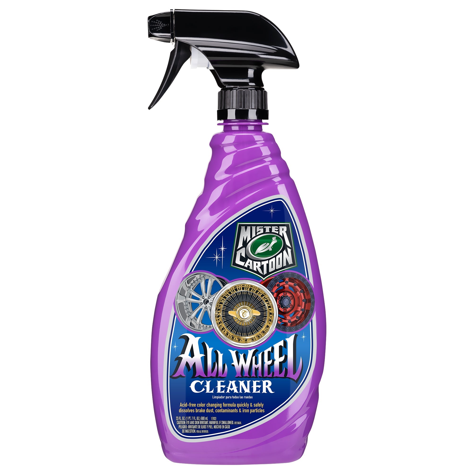 Turtle Wax X Mister Cartoon All Wheel Cleaner, 23 oz