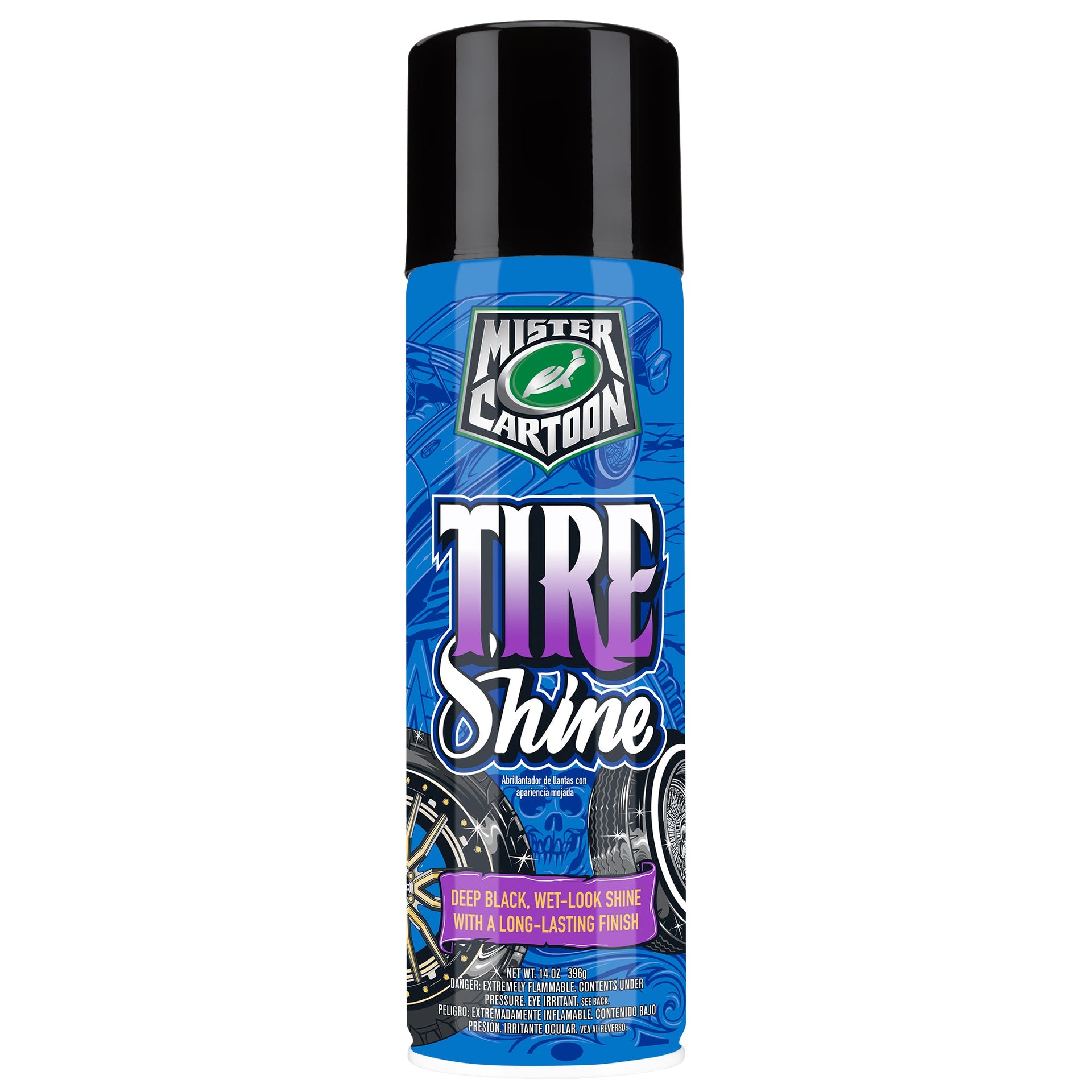 Turtle Wax X Mister Cartoon Tire Shine, 14oz - Toons Mart