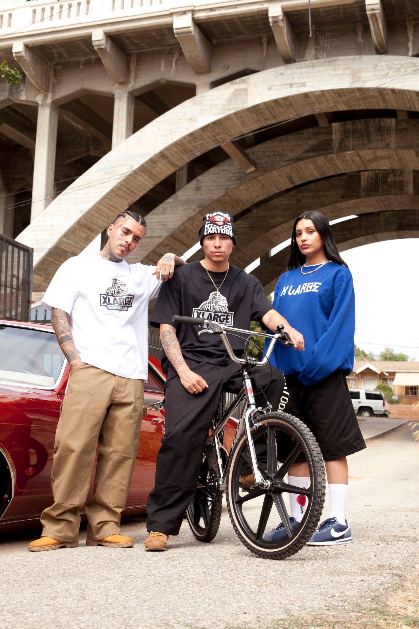 XLARGE x MR.CARTOON OG S/S TEE - BLACK - Toons Mart